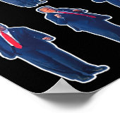 45 Dance President Donald J Trump 2024 Never Surre ポスター (角)