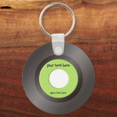 45 RPMキーチェーン キーホルダー (正面)