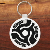 45 rpmキーチェーン キーホルダー (正面)