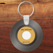 45 RPMキーチェーン キーホルダー (正面)