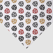 45 RPMビニールレコードアダプタティッシュペーパー-レトロM 薄葉紙 (詳細)