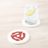 45 RPMビニールレコードアダプターAudiophileコースター コースター (側面)