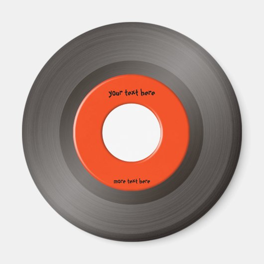 45 RPMマグネット マグネット (正面)