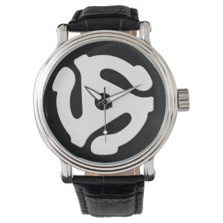 45 rpmレコードアダプタの腕時計 腕時計