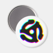 45 RPMレコードアダプタマグネット マグネット (正面/裏面)