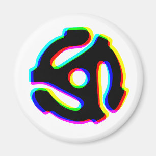 45 RPMレコードアダプタマグネット マグネット
