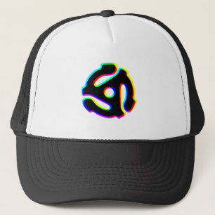 45 RPMレコードアダプタートラックHat キャップ