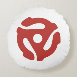 45 RPMレコードアダプターAudiophile丸枕 ラウンドクッション