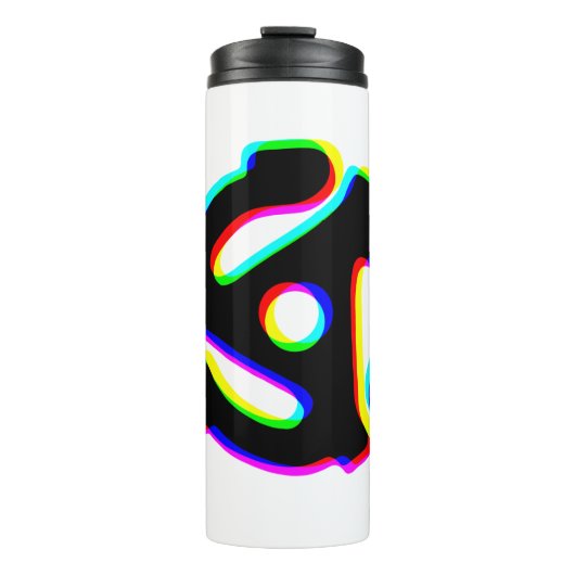 45 RPMレコードアダプタ熱タンブラー タンブラー (正面)