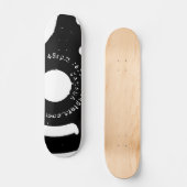 45 RPMレコードスペーサ スケートボード (正面)