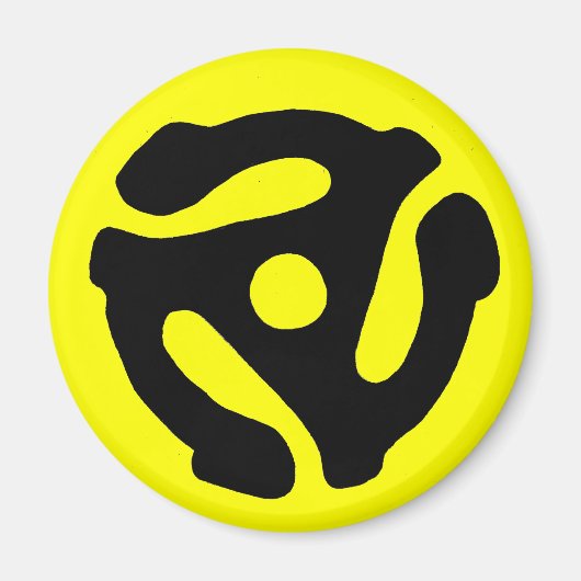 45 RPMレコード挿入マグネット マグネット (正面)