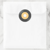 45 rpmレコード ラウンドシール (バッグ)