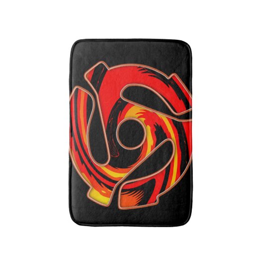 45 RPM Spider バスマット (正面縦)