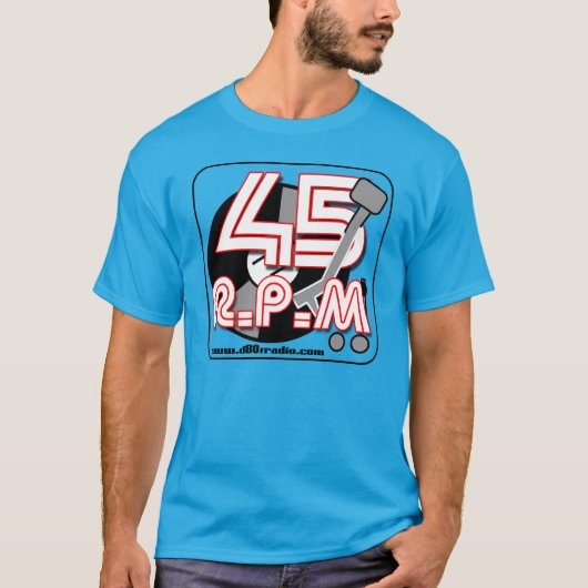 45 RPM Tシャツ (正面)