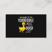 45.Rubber duck for a Duck Lovers 名刺 (正面)