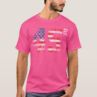 45 Squaredトランプ2020秒UsaヴィンテージT Sh Tシャツ