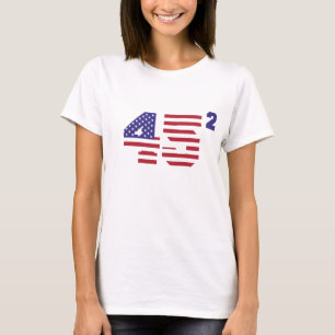 45 Squared Trump 2020次2期目 Tシャツ