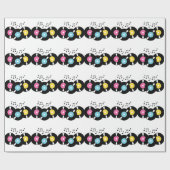 45s記録 ラッピングペーパー (フラット)