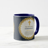 45th調整記念日サファイア – 任意の聖職者 マグカップ (正面右)
