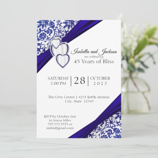 45th / 65thサファイア記念日 招待状 (スタンド正面)