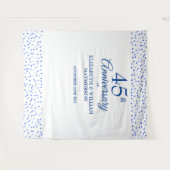 45th 65th Anniversary ハーツ フォトブース バックドロップ タペストリー (正面(横))