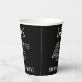 45th Birthday Party:アールデコスタイル+名前をカスタムする 紙コップ (右)