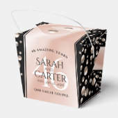 46エレガントth Pearl結婚's Anniversary フェイバーボックス (裏面サイド)