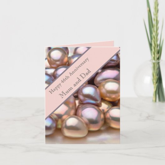 46周年記念結婚カード カード (正面)