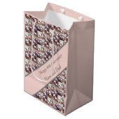 46周年記念結婚カード ミディアムペーパーバッグ (正面アングル)