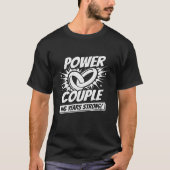 46年漫画すごいパワーカップル46周年 Tシャツ (正面)