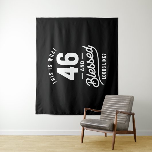 46歳の誕生日 - 46回目の誕生日 面白いプレゼント タペストリー (インサイチュ)
