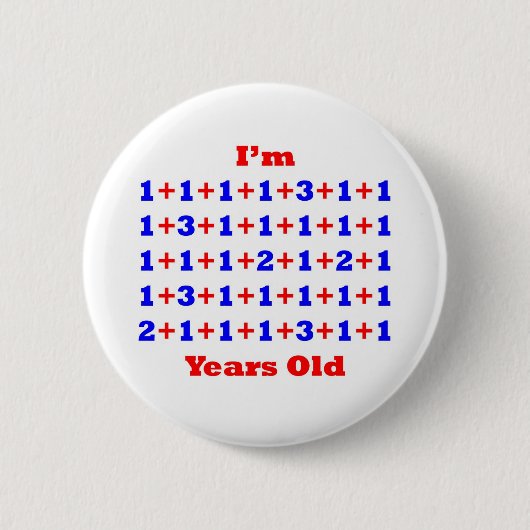 46歳! 缶バッジ (正面)