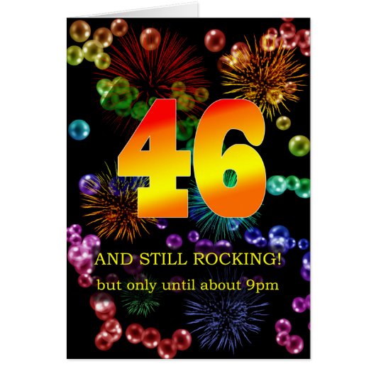 46番目の誕生日スチルロッキング (正面)