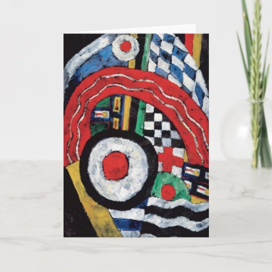 46絵画号 | Marsden Hartley カード (正面)