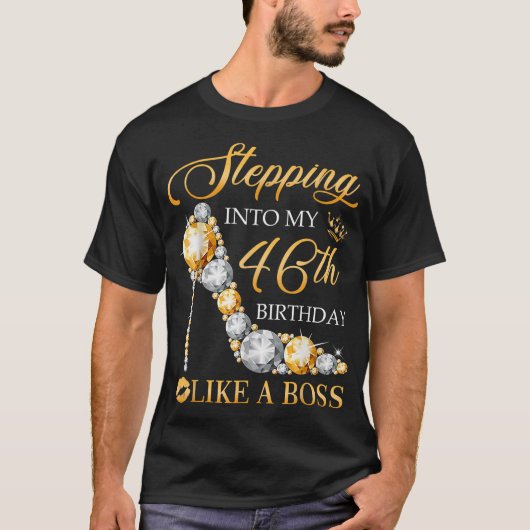 46誕生日へのボスBday Gi Tシャツ (正面)