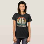 46誕生日46パーティークルー分隊46th BdayグループBi Tシャツ (正面フル)