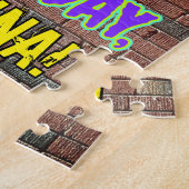 46誕生日~おもしろい、落書きルッインスパイアク ジグソーパズル (側面)