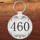 460市外局番 キーホルダー (正面)