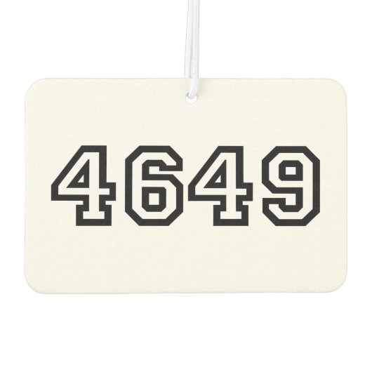 4649スラング日本のヨルシク カーエアーフレッシュナー (裏面)