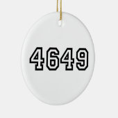 4649スラング日本のヨルシク セラミックオーナメント (右)