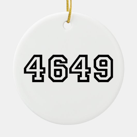 4649スラング日本のヨルシク セラミックオーナメント (正面)