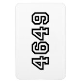 4649スラング日本のヨルシク マグネット (縦)