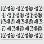 4649スラング日本のヨルシク ラッピングペーパー (フラット)