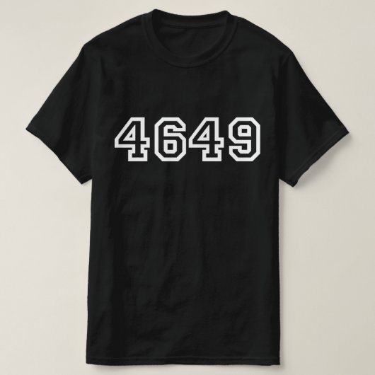 4649日本のスラングよろしくTシャツ Tシャツ (デザイン正面)