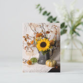 4663秋フローラ葉書 ポストカード (スタンド正面)