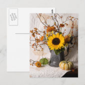 4663秋フローラ葉書 ポストカード (正面/裏面)