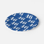 「46」バイデン氏大統領、バイデン氏・ハリス2020選挙 ペーパープレート (アングル)