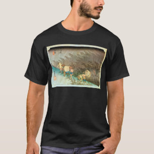 46.庄野宿・広重諸野宿・広重・浮世絵 Tシャツ