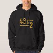 46 & 2 Evolution Hoodie パーカ (正面)
