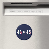 46 > 45 – トランプ失ったバイデン氏ウォンII マグネット (インサイチュ (食洗機))